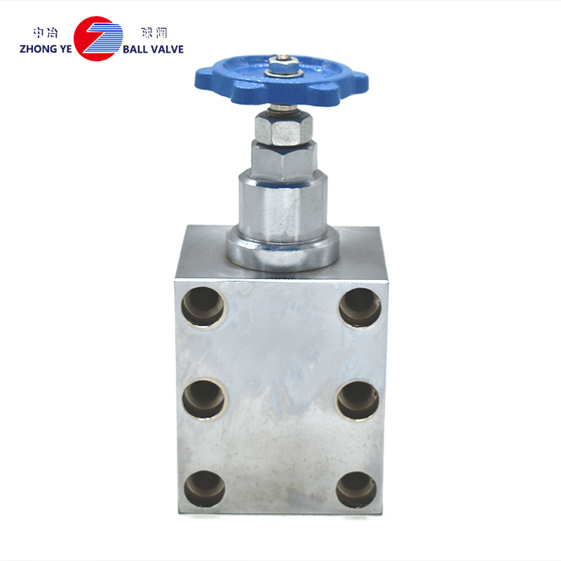 Hot selling JZFS-J32LTM straight female  hydraulic shut-off valve stop valve for gas pipeline