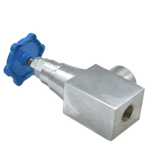 Newest design JZFS-J25LTM straight female  hydraulic shut-off valve for gas pipeline