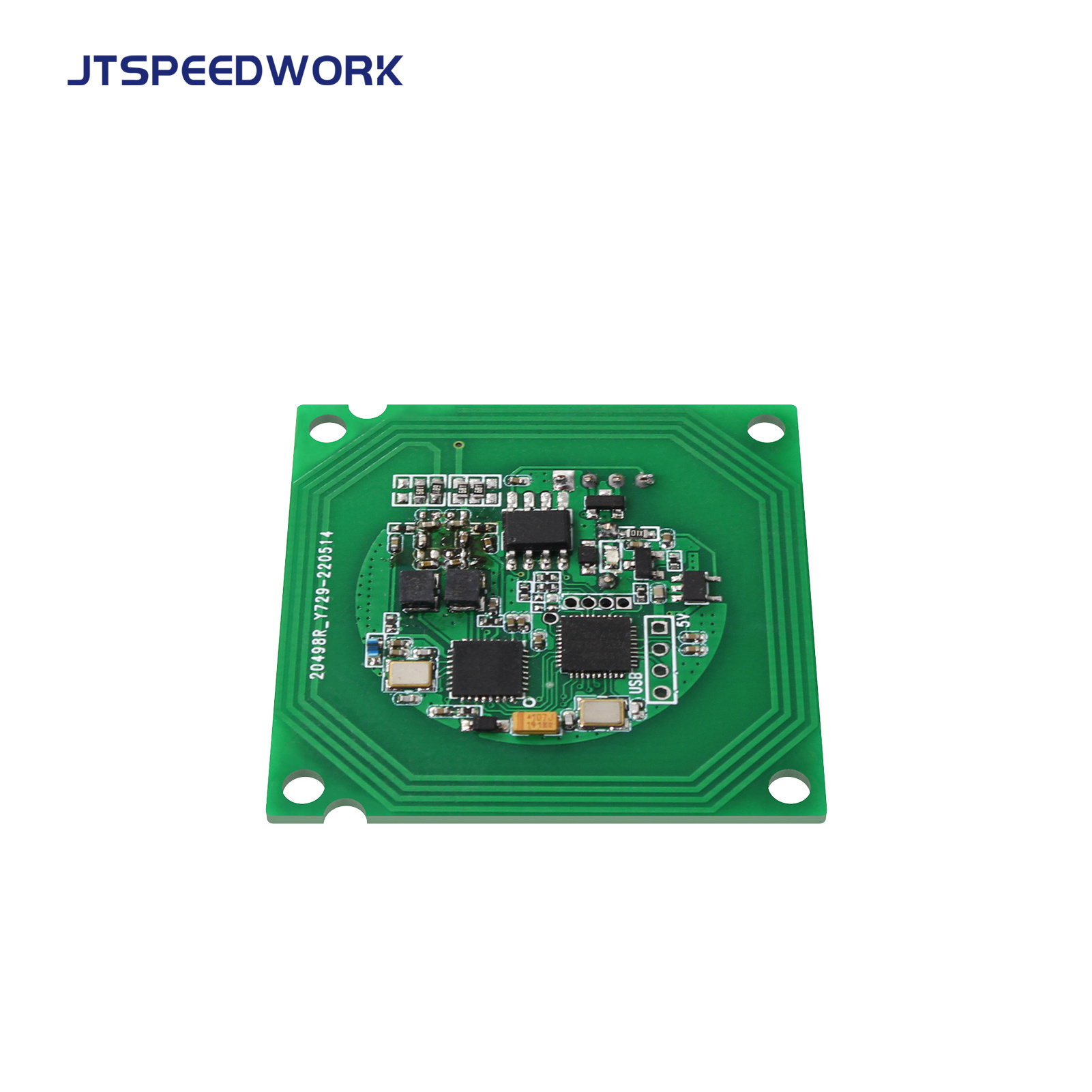 JT-1550  HF RFID 13.56MHz Module Chip ISO15693  ISO14443A/B for ID Card Credit Card Payment Reader Writer PCBA Board