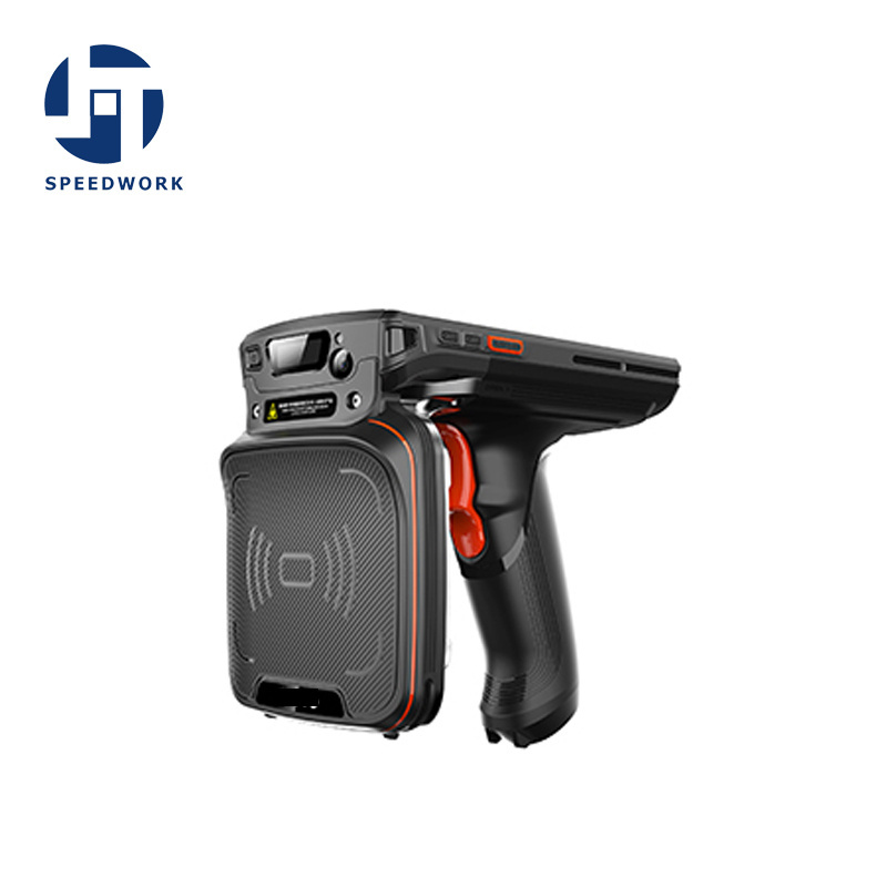 SPEEDWORK JT-H500 RFID Reader Pda 5.5 Inch Rugged Device Scanner 4g Reader Up To 20m Handheld RFID Reader