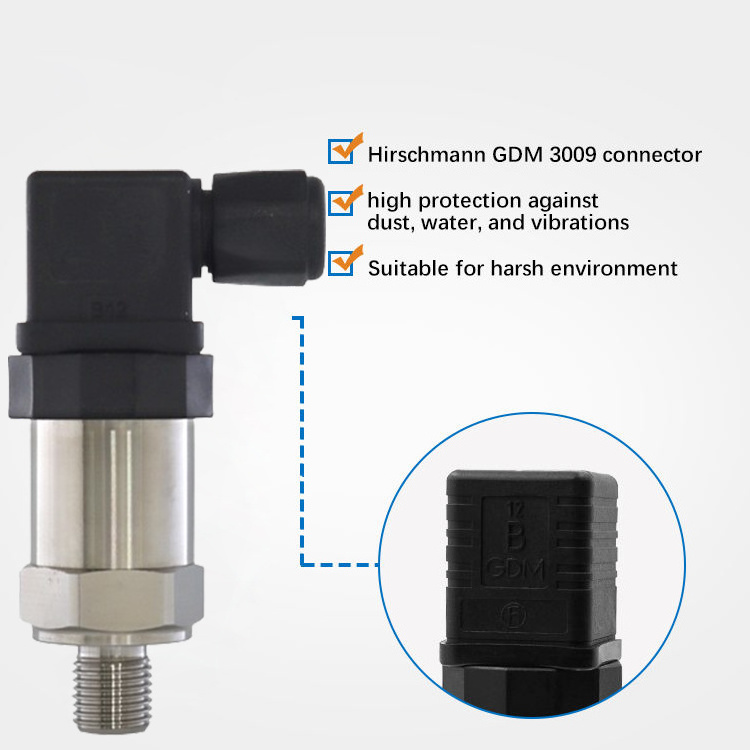 4-20mA 0-5V 0-10V  Hydraulic Pressure Sensor Pressure Transducer Pressure Transmitter For Water Oil Gas