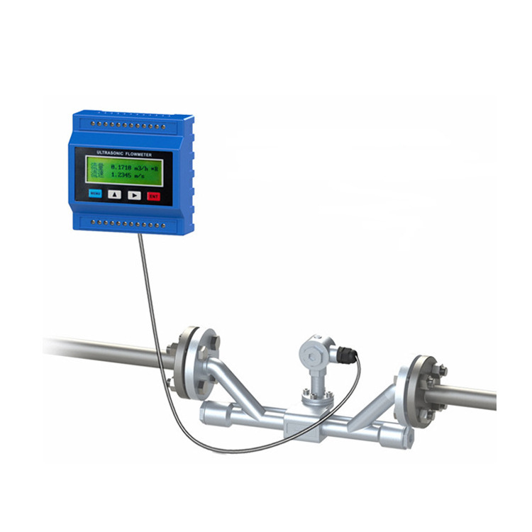 High Accuracy Ultrasonic Flow Meter Sensor Water Flowmeter Modular Ultrasonic Flowmeter