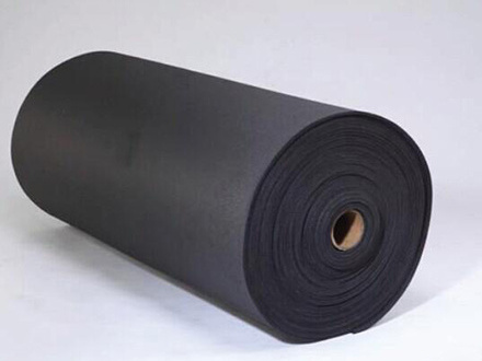 Activated carbon fiber felt for negative ion conductive electrode