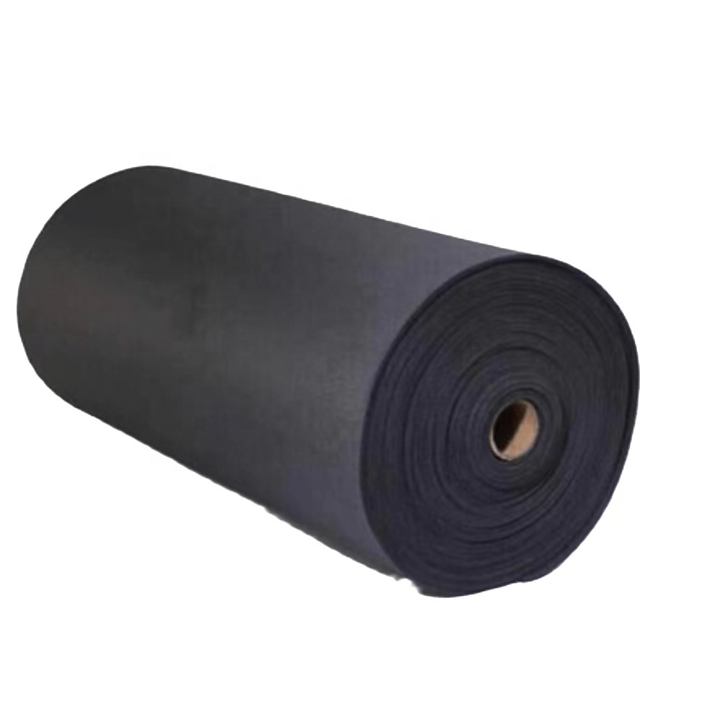 Activated carbon fiber felt for negative ion conductive electrode