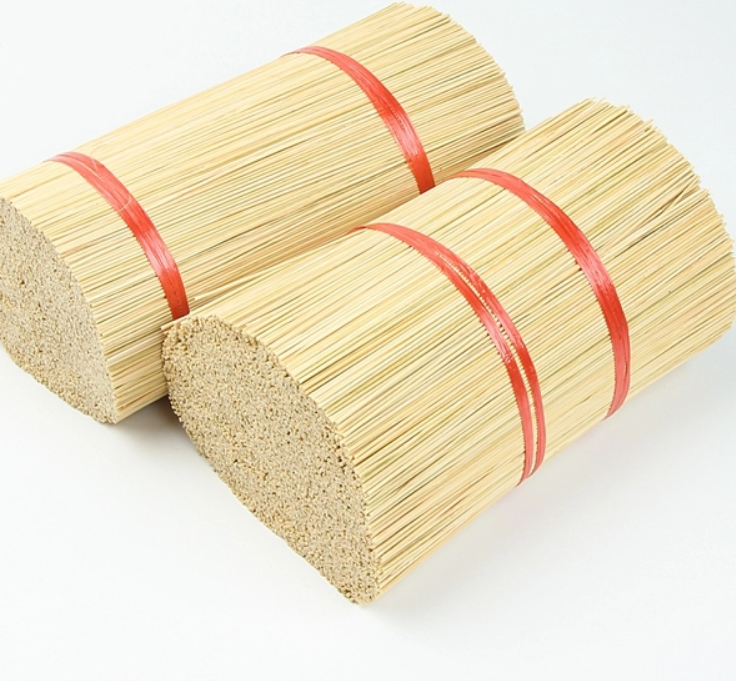 Strong round natural bamboo sticks for kites