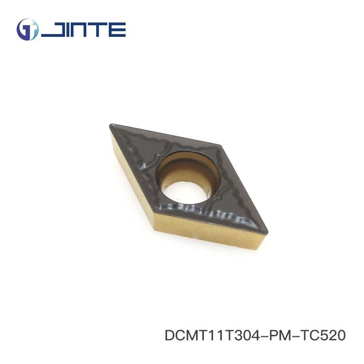 CNC cutting tools tungsten cemented carbide hard alloy inserts for DCMT11T304-PM-TC520 lathe