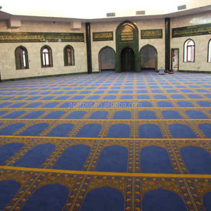 Customized Mosque Hand Tufted Carpet Mosque rug wall to wall carpet for prayer