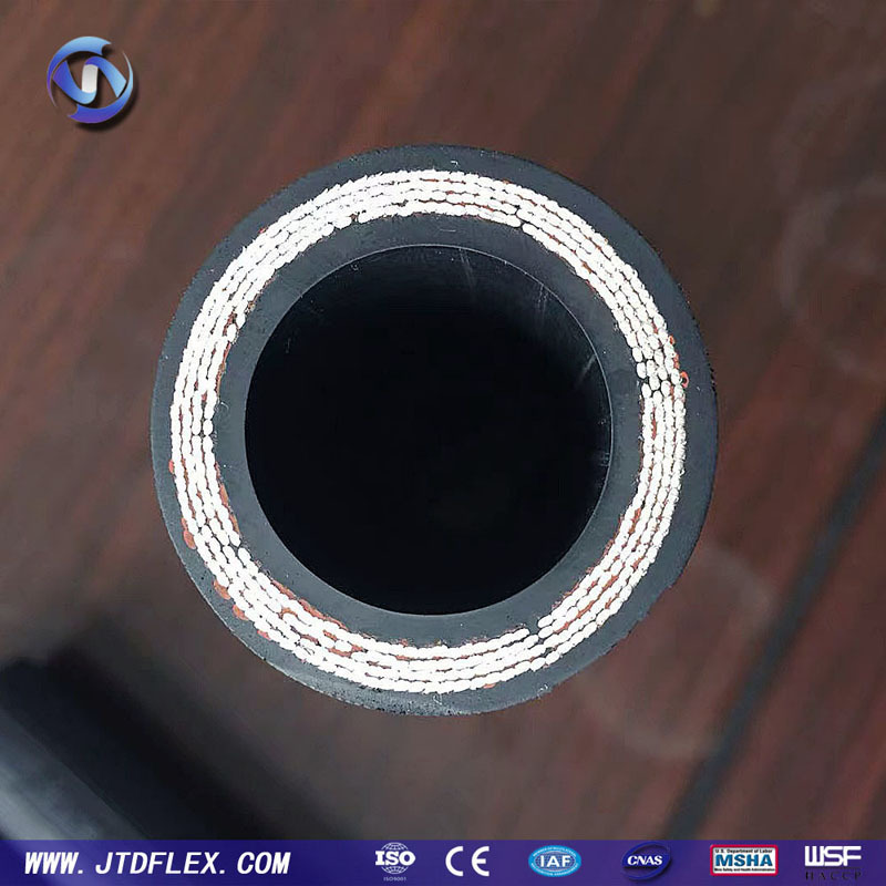 4sh High Pressure Spiral Reinforced Rubber Hydraulic Hose with Fitting