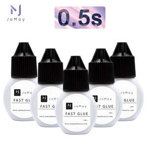 Jomay 5ml 10ml korean professional lash extensions adhesive fast dry 0.5s eyelash extension glue