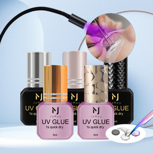 New Product UV Lash Glue Adhesive LED Light Fast Drying Waterproof UV Glue Lash Extension Glue