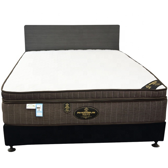 Korean Bed Pocket Spring Memory Foam Queen Size Mattress king size bed spring colchone mattress wholesale suppliers