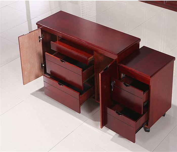 modern office furniture conference table design made in china double sided red wood modern luxury office desks