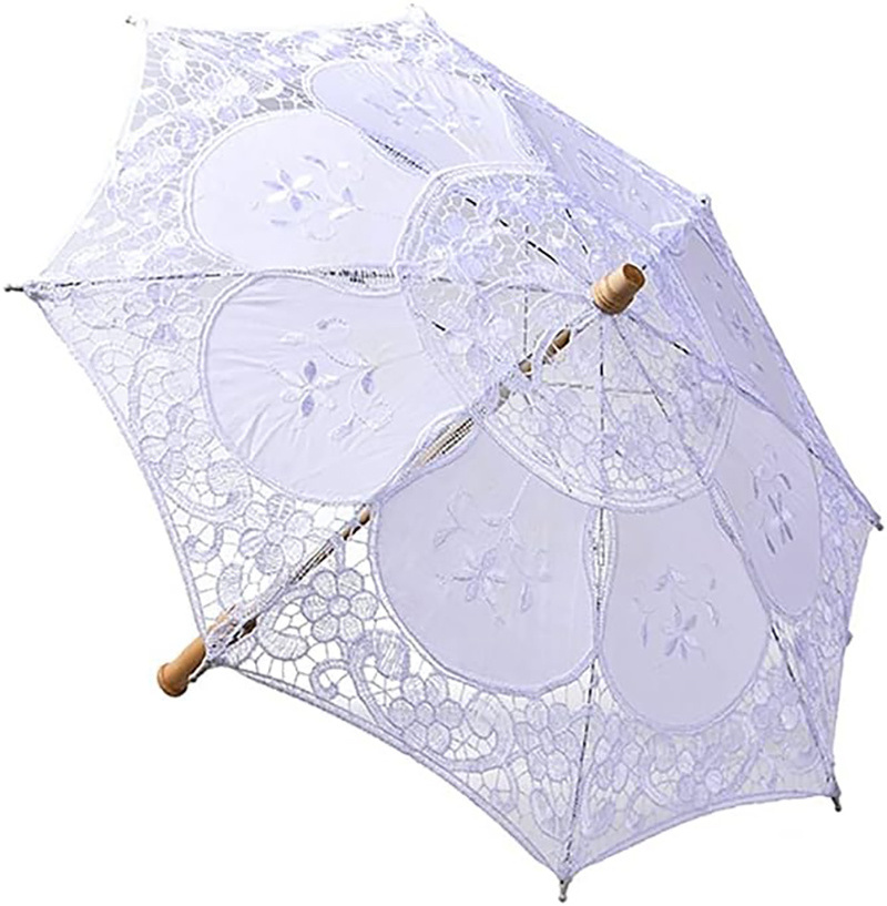 Bridal Wedding Parasols White Decorative Paper Umbrella Wedding Decoration Wedding Umbrellas