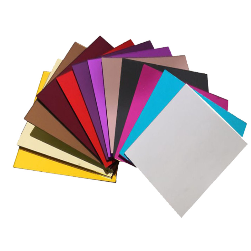 15 colors 1mm 2mm 3mm 4mm 5mm 6mm 4*8 silver gold acrylic mirror acrylic sheet black mirror acrylic sheet