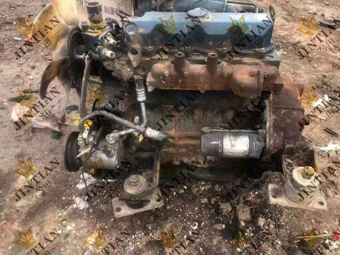 High Quality Original 4 Cylinder V2203 Used Engine For Sale