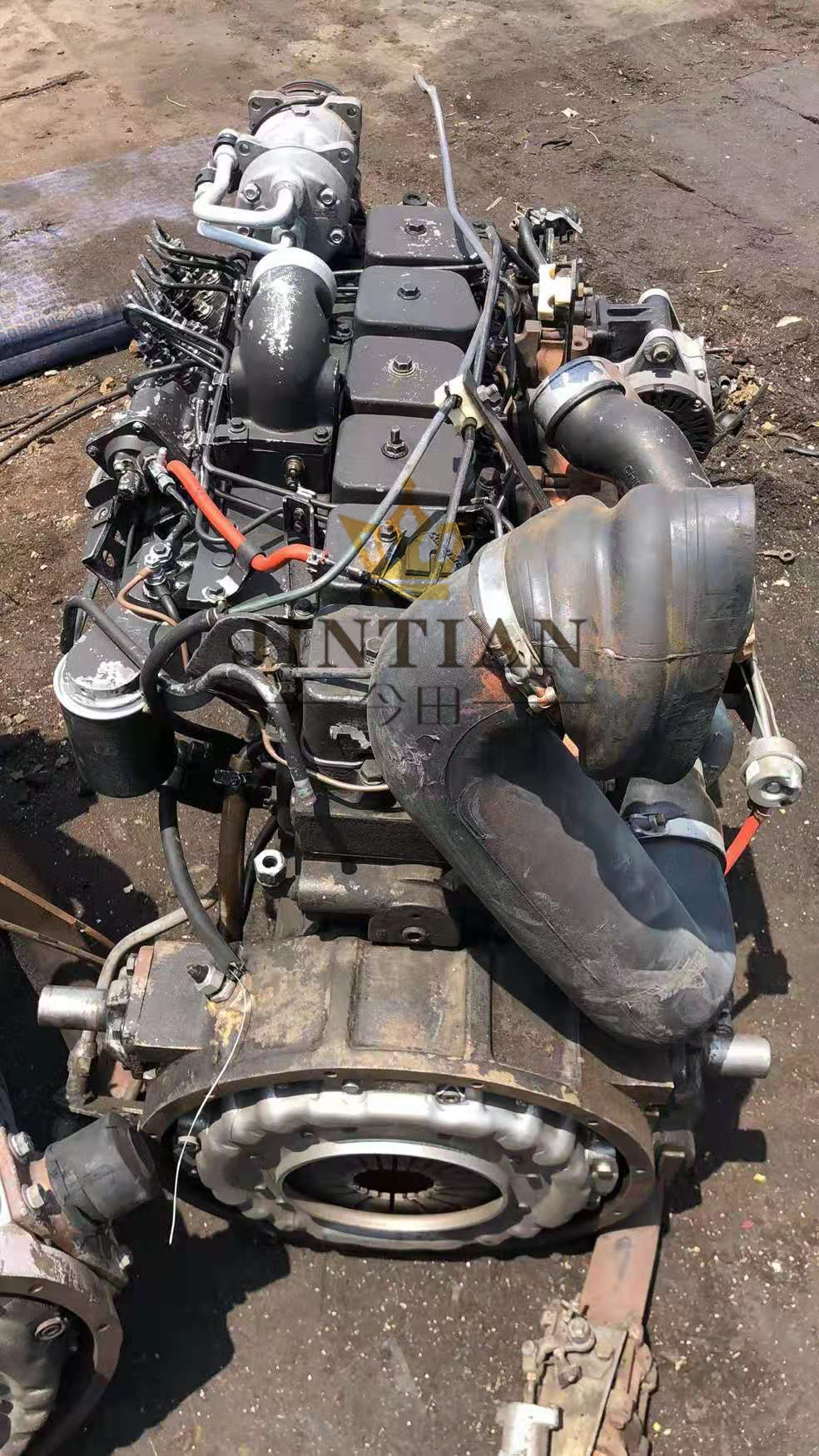 Used engine 6BT 5.9L displacement 6BT boat engine for sale