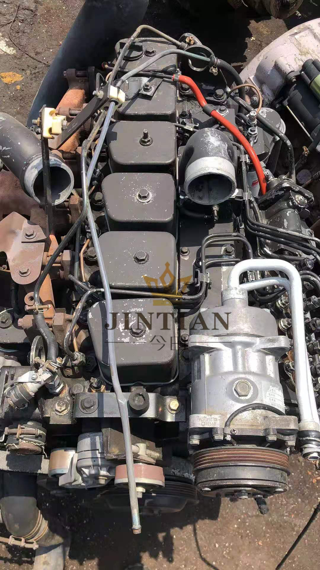 Used engine 6BT 5.9L displacement 6BT boat engine for sale