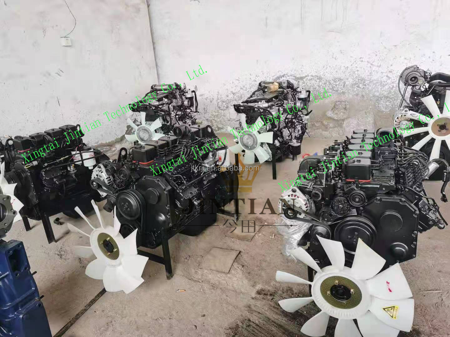 12 valve used engine 6BT QSB5.9 diesel motor engine for sale