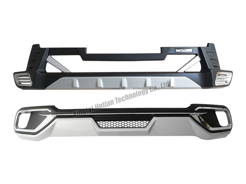 Auto Parts Front and Rear Bumper Guard Kit Use For Highlander 2018 to 2021