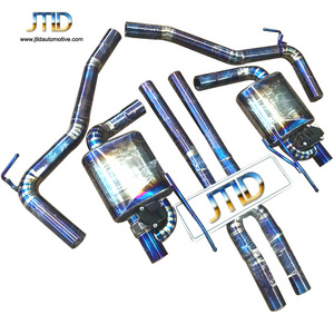 High Performance Aftermarket JTLD Titanium Cat-back Exhaust Kit for Ford Mustang 5.0