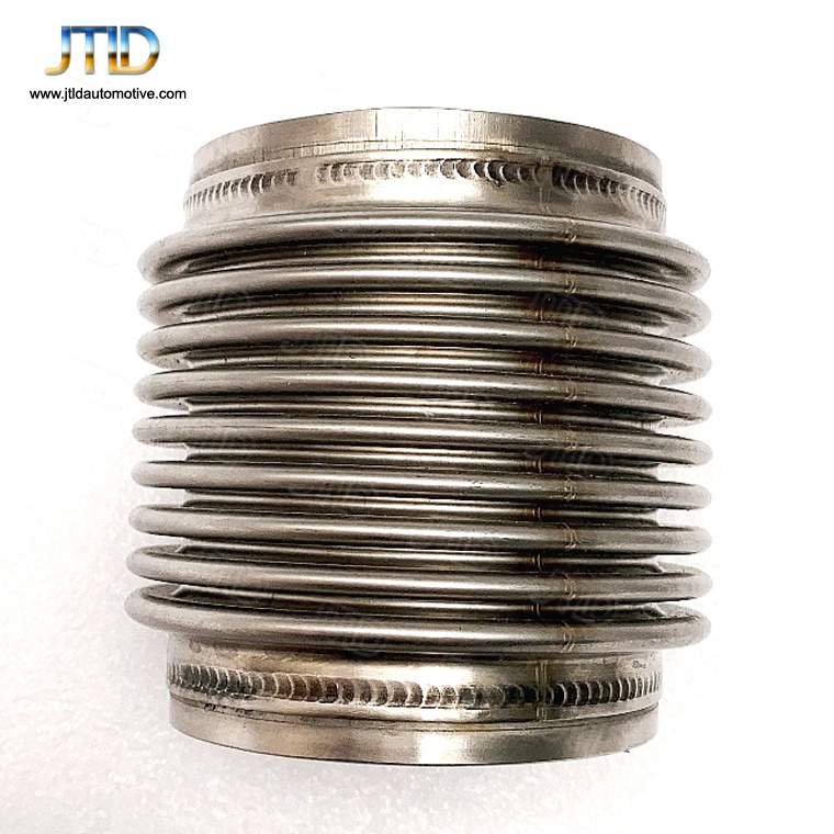 JTLD Universal high quality Stainless Steel Flexible Pipe Exhaust Flex Pipe Bellow Flexible Joint Coupler