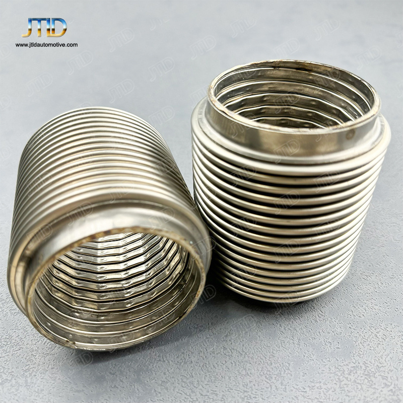 JTLD Universal high quality Stainless Steel Flexible Pipe Exhaust Flex Pipe Bellow Flexible Joint Coupler