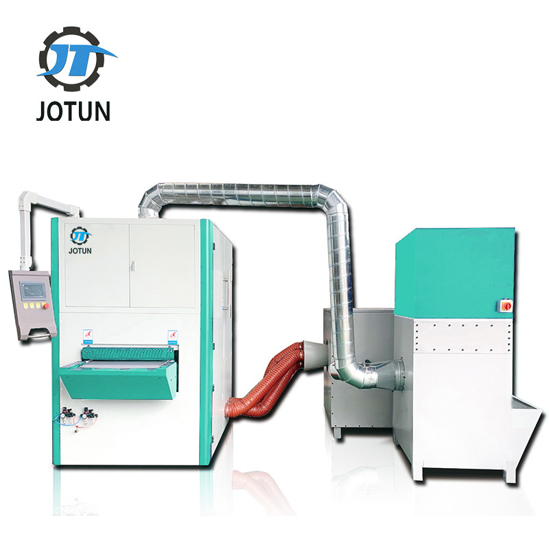 Jotun JT-SDJ automatic abrasive belt industry surface polishing machine cutting sheet metal deburring machine