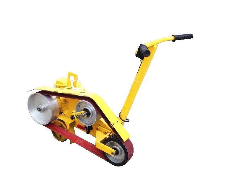 Hand held aluminum flat sheet polisher