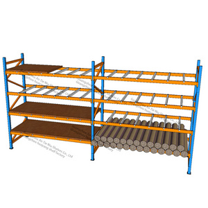 Industrial Warehouse Plastic Bins Stacking Big Bag Racking System Wit Stainless Steel Storage Shelf Rack