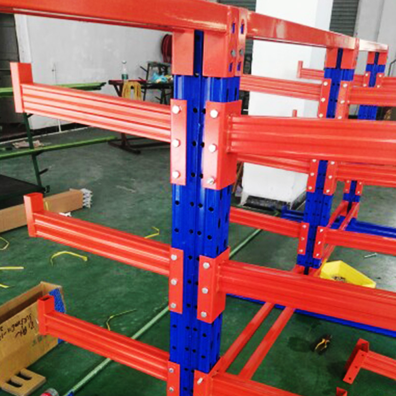 Vertical Steel Pipe Storage Heavy Duty Cantilever Racks