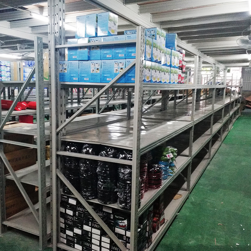 Low cost shelf medium storage racking plate warehouse racks