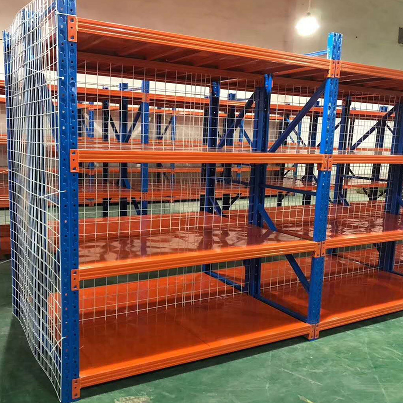 Low cost shelf medium storage racking plate warehouse racks