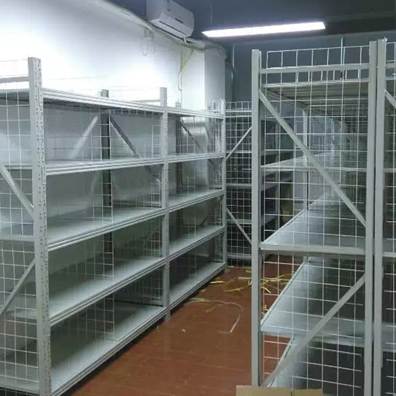 Low cost shelf medium storage racking plate warehouse racks