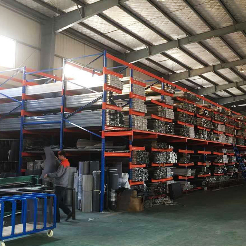 Vertical Steel Pipe Storage Heavy Duty Cantilever Racks