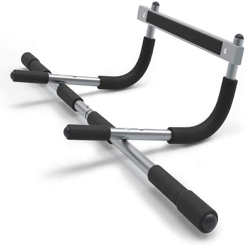 Jointop Exercise Iron Door Gym Bar Horizontal Wall Mount Chin Pull Up Bar,Doorway Dip Stand Pull Up Bar