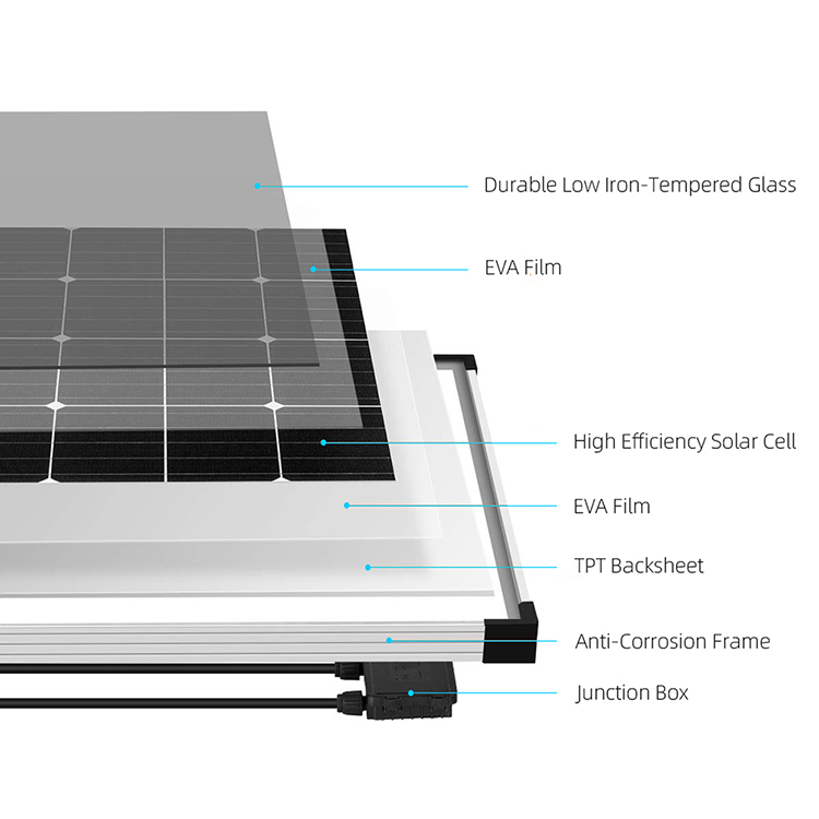 Factory price monocrystalline 144cell 700w 750w solar panels 700 watt pannelli fotovoltaici