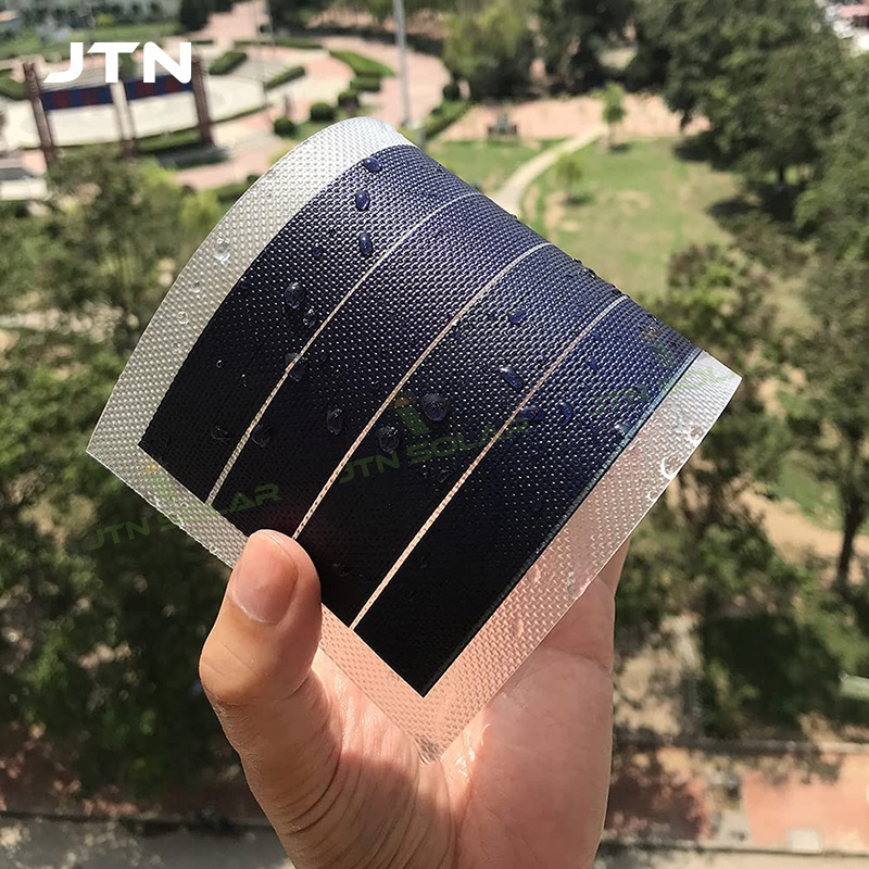 ETFE PET flexible solar panels 7w 10w 18w 20w 12v small curved solar panel