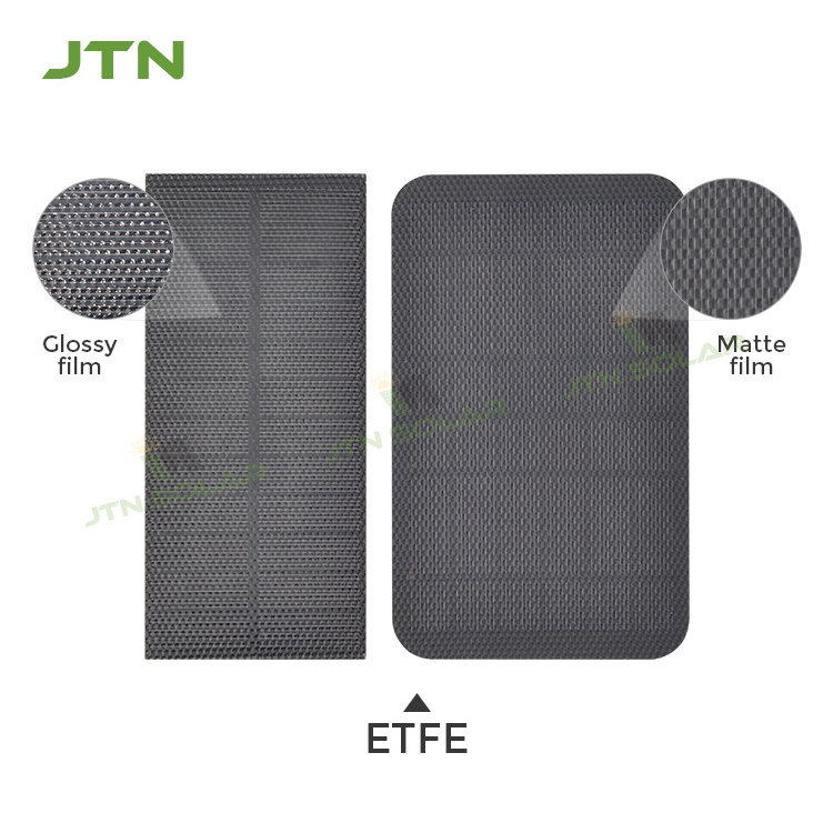 ETFE PET flexible solar panels 7w 10w 18w 20w 12v small curved solar panel