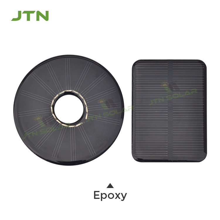 Small circular solar panels cheap small 2 watt 3w 5 watt 1.5v 3v 5v 6v 12v mini solar panel