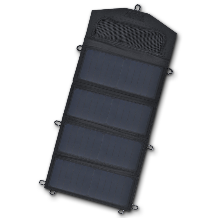 Small folding solar charging panel portable 28w foldable solar charger for mobile phones