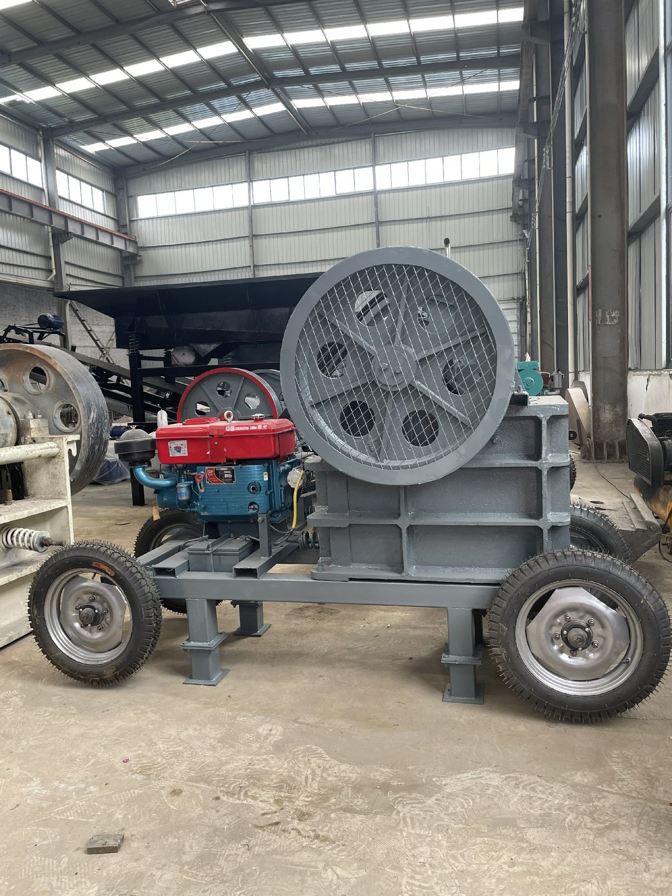 Low Price Mini Portable Mobile Small rock ore cone Stone Rock Diesel Ukrainian stone crusher For Sale