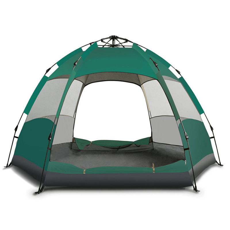 Outdoor Large 3-5 Persons Camping Automatic Tent Waterproof Portable Tents Sun Shelter Wild for Traveling Picnic