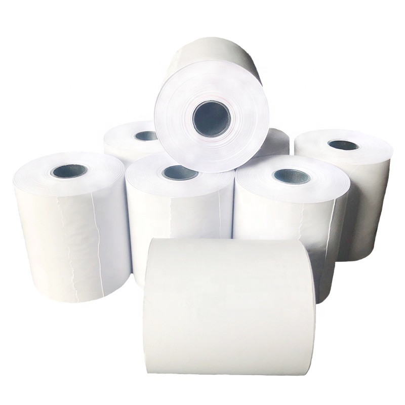 Bond Paper Thermal Paper Credit Card China Factory Price Custom 80x70mm Single Heat Sensitive Cash Register / POS Machine 8070