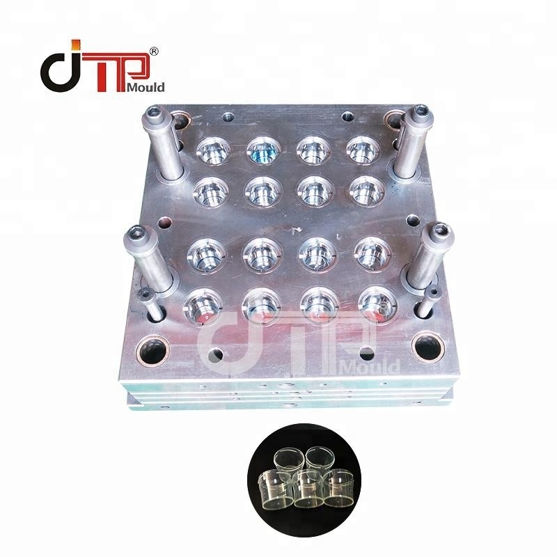 PP Material 16 Cavity Medical Urine Container Injection Mold Steel and Plastic Injection Molding Model Number Mold