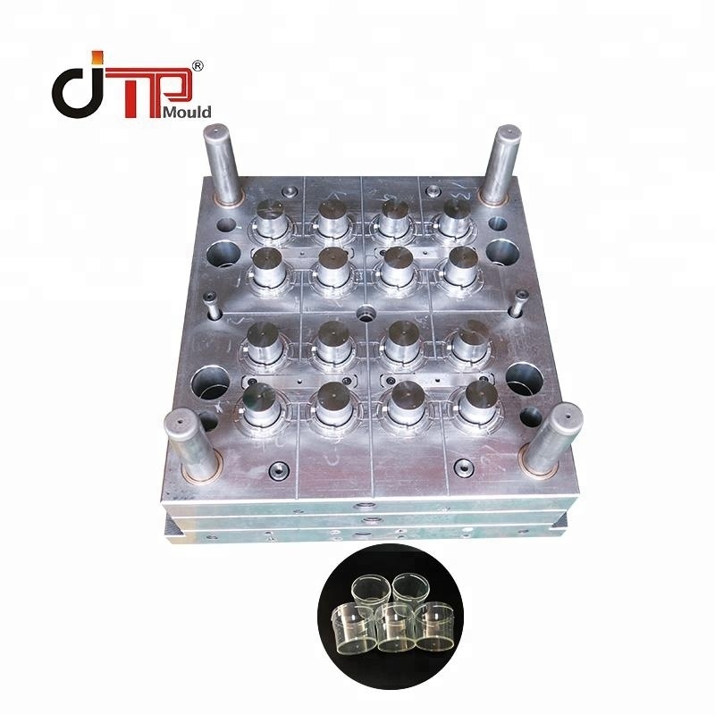 PP Material 16 Cavity Medical Urine Container Injection Mold Steel and Plastic Injection Molding Model Number Mold