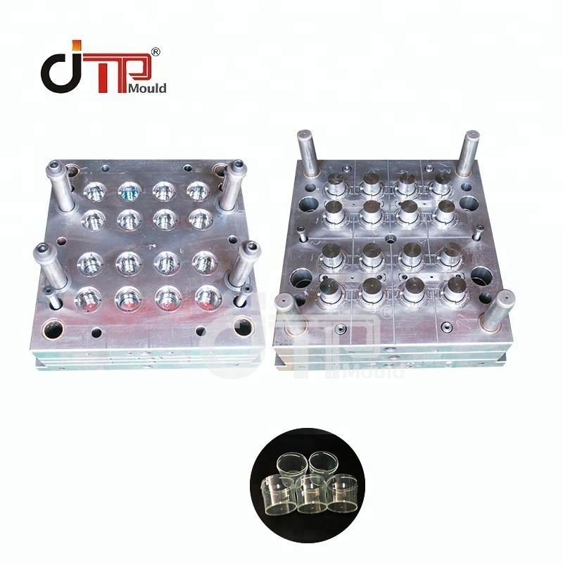 PP Material 16 Cavity Medical Urine Container Injection Mold Steel and Plastic Injection Molding Model Number Mold