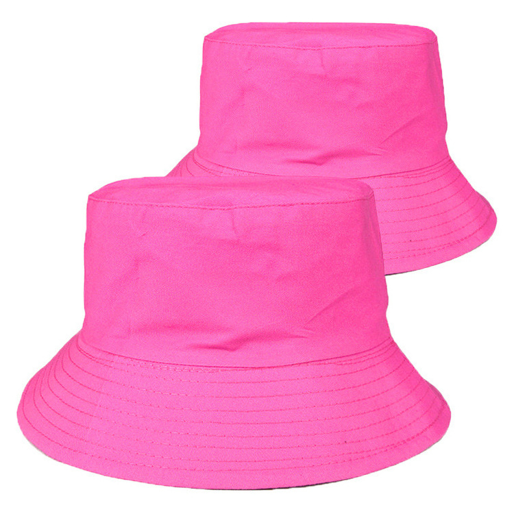 Manufacturer Custom Logo High Quality Uv Protection Sun Hat Cap Women Bucket Hats Polyester Cotton Fisherman Bucket Summer Hats