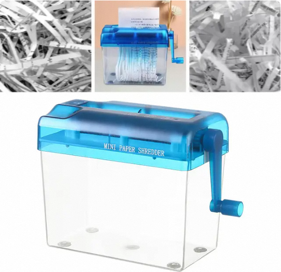 Handshake Design Mini File Documents Paper Cutting Paper Shredder