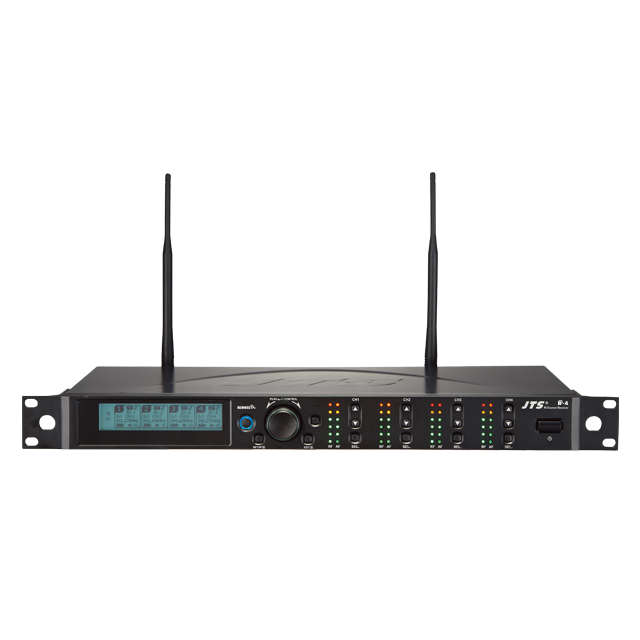 UHF Four Channel Diversity Wireless Microphone System R-4 System