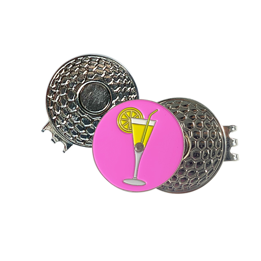 Golf Accessories Wholesale Custom Magnetic Clips Cap Golf Ball Marker